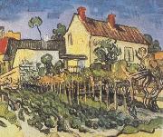 Vincent Van Gogh The House of Pere Eloi (nn04) Sweden oil painting artist